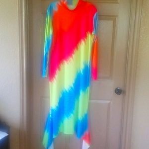 JAZZY COLORFUL DRESS